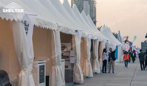 ramadan tent - High peak Gazebo canopy - wedding reception - destination wedding - hotel wedding ceremony - Shelter aluminum structures for slae (65)