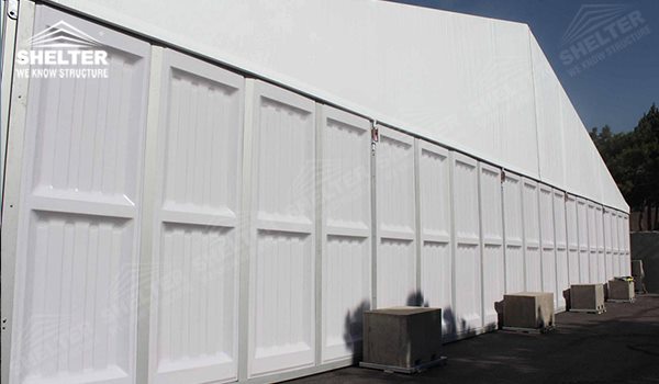 Temporary Storage Tent - temporary warehouse structure - storage building - semi permanent workshop - tent for car maintanence - Shelter aluminum tent structures for sale 154c