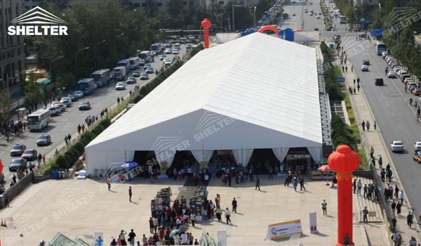commercial tent - marquee for large scale exhibitions - tent canopy for expositions - trade show tents - canvas for fair - Shelter aluminum structures for sale (14)
