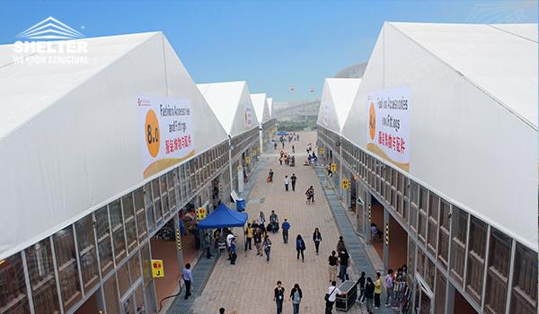 tent supplier - marquee for large scale exhibitions - tent canopy for expositions - trade show tents - canvas for fair - Shelter aluminum structures for sale (20)0212