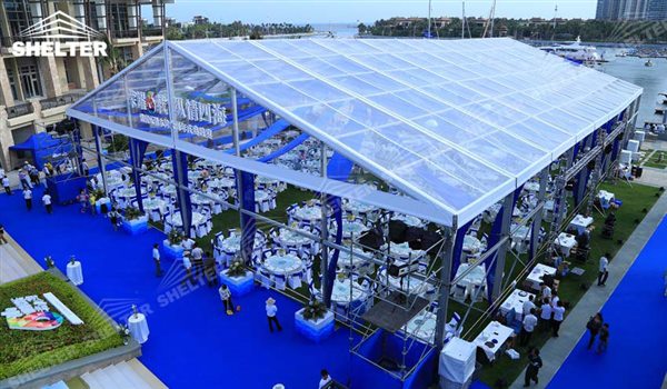 outdoor wedding venues - wedding marquee - pavilion for luxury wedding ceremony - canopy for outdoor party - wedding on seaside - in hotel - Shelter aluminum structures for sale (124)