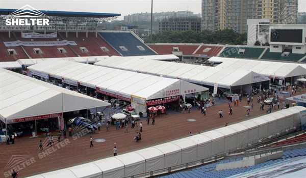 tent for event - marquee for large scale exhibitions - tent canopy for expositions - trade show tents - canvas for fair - Shelter aluminum structures for sale (32)