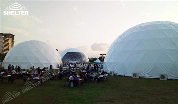 geo dome tents - geodesic dome - wedding dome - geodesic dome tent - sports dome - igloo tents - geo dome for promotion - Shelter aluminum marquee for sale (165)